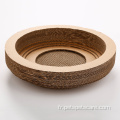 Bowl Shape Cat Scratch Cardboard Scratchers pour les chats